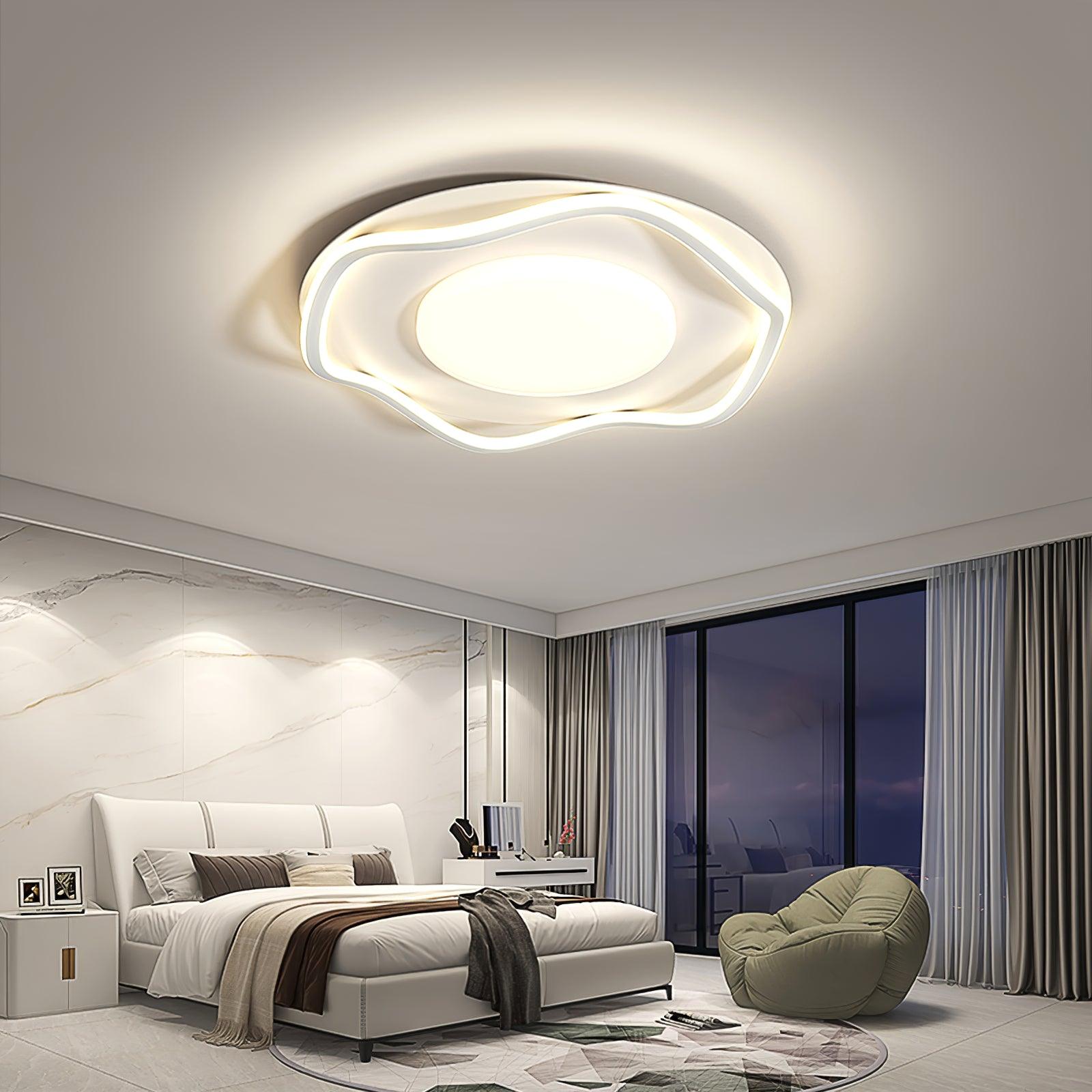 Elvenos Minimalistisch Wolkenform Deckenleuchte-Letslighting