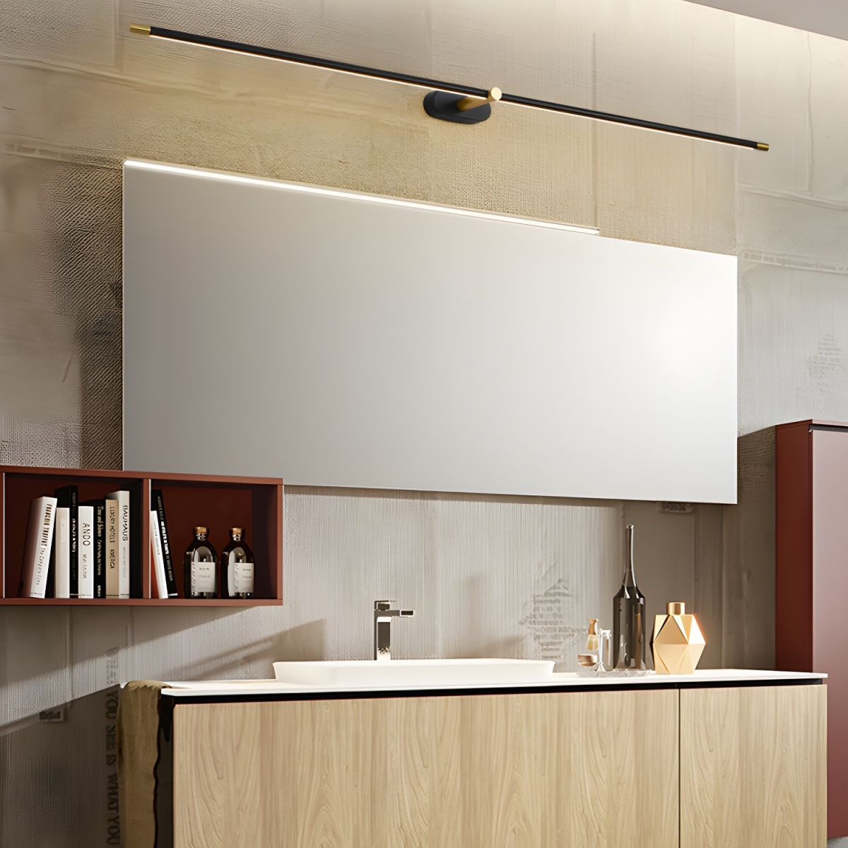 Flano Minimalistische lineare wiederaufladbare Wandleuchte