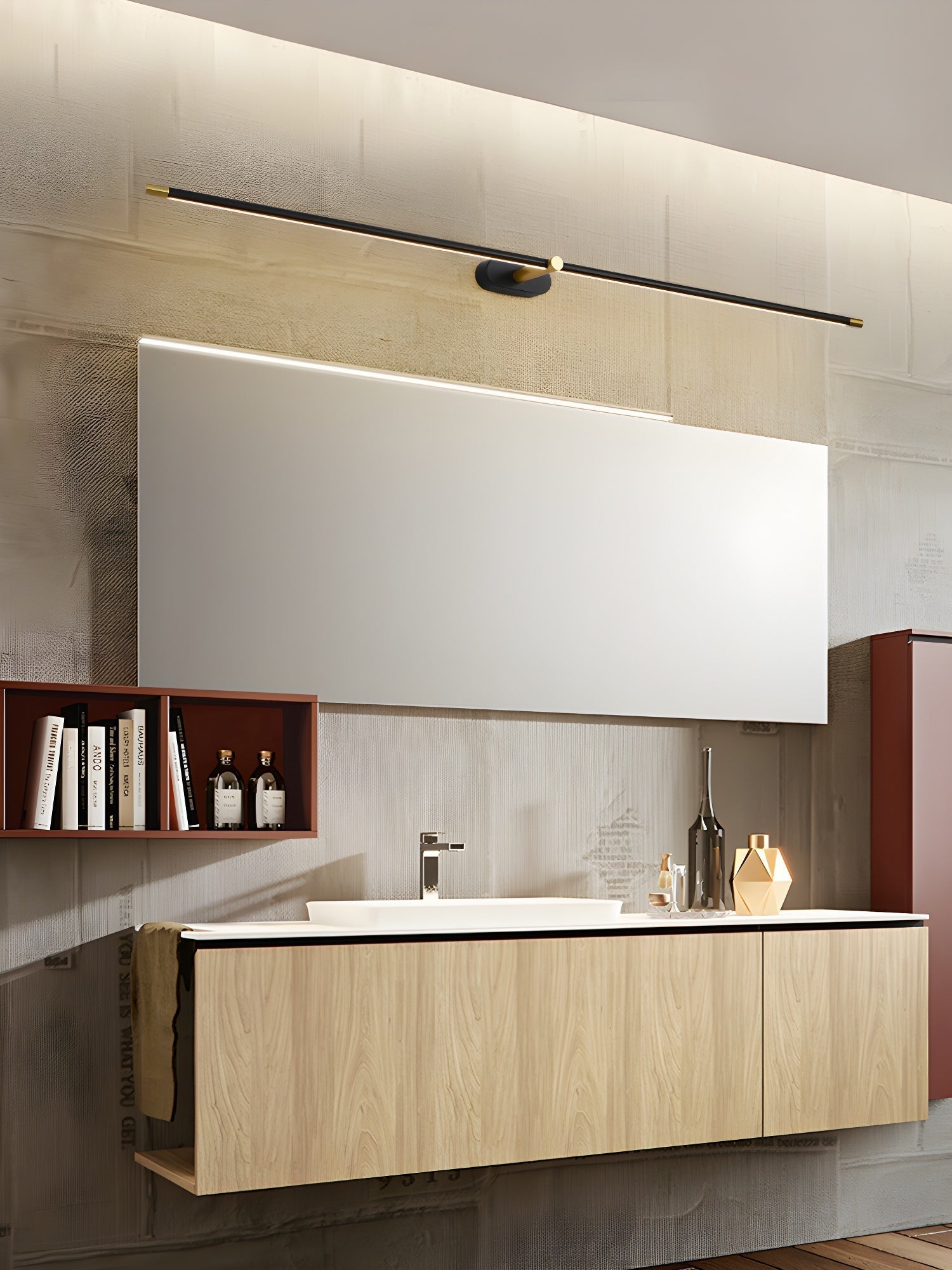 Flano Minimalistische lineare wiederaufladbare Wandleuchte