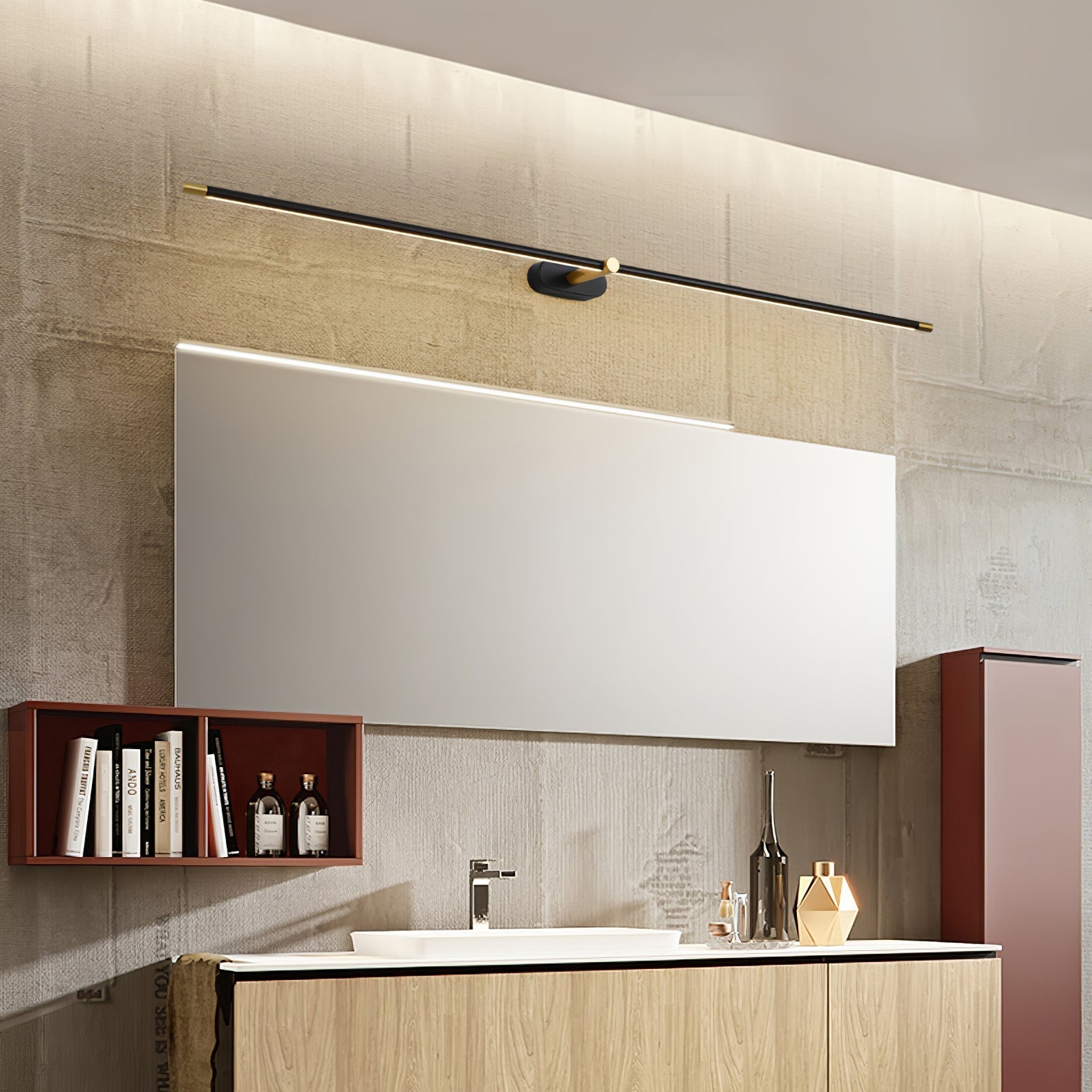 Flano Minimalistische lineare wiederaufladbare Wandleuchte