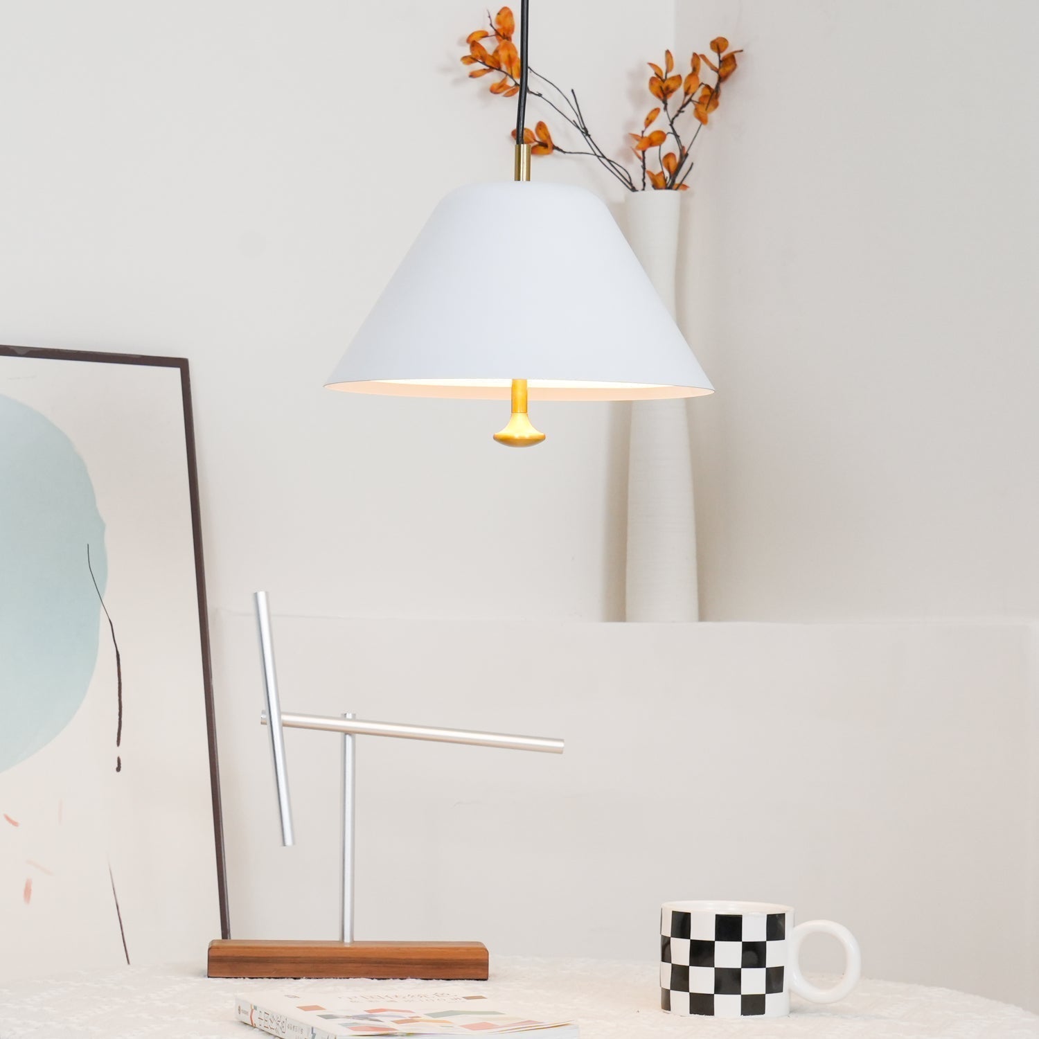 Solara Pendelleuchte Glas Messing Minimalistisch-Letslighting