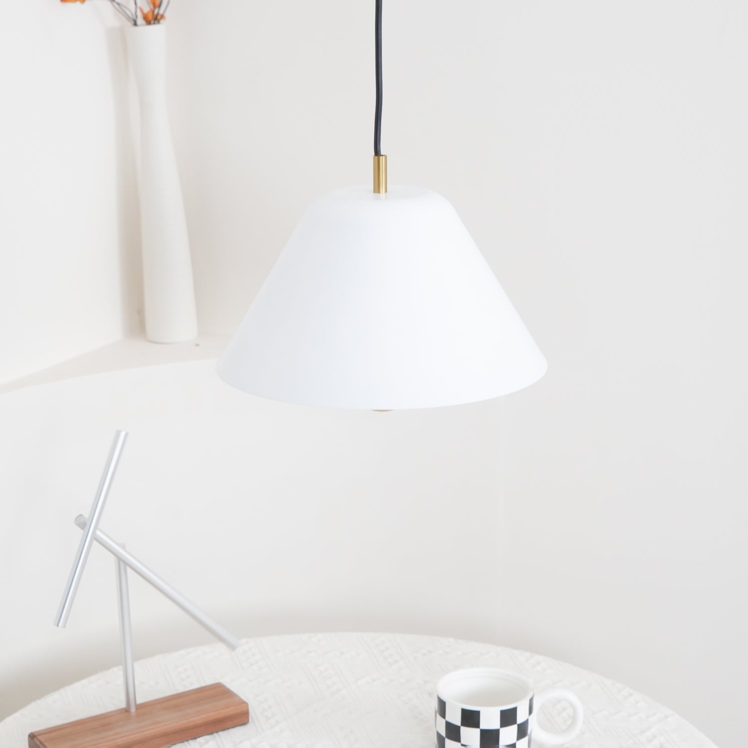Solara Pendelleuchte Glas Messing Minimalistisch-Letslighting