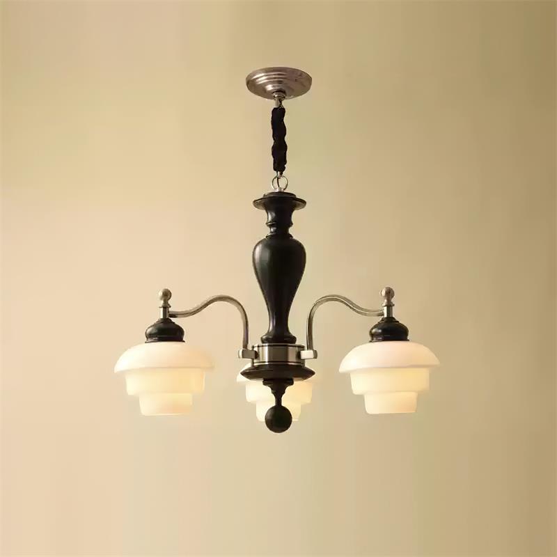 Hovian Vintage Kronleuchter aus Holz-Letslighting