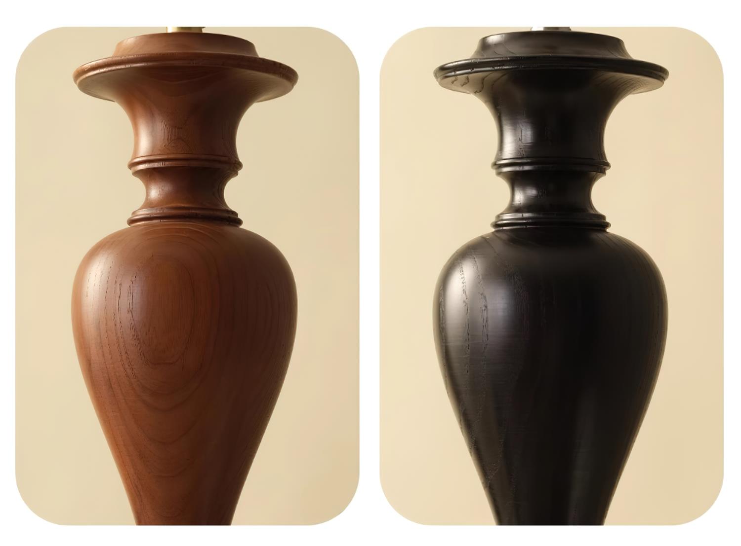 Hovian Vintage Kronleuchter aus Holz-Letslighting