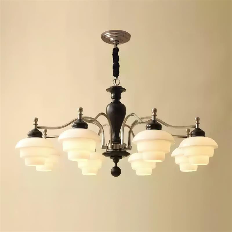 Hovian Vintage Kronleuchter aus Holz-Letslighting
