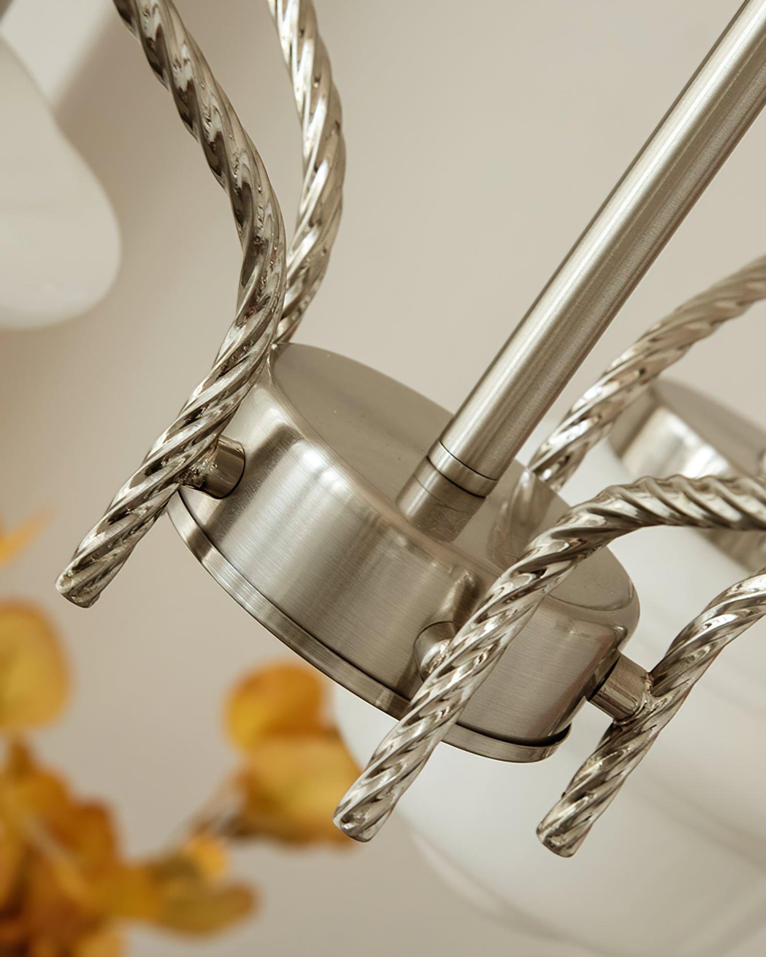 Curinel Vintage Kronleuchter aus Chromglas-Letslighting
