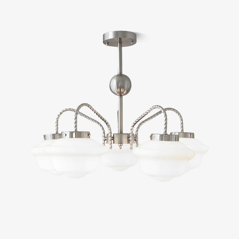 Curinel Vintage Kronleuchter aus Chromglas-Letslighting