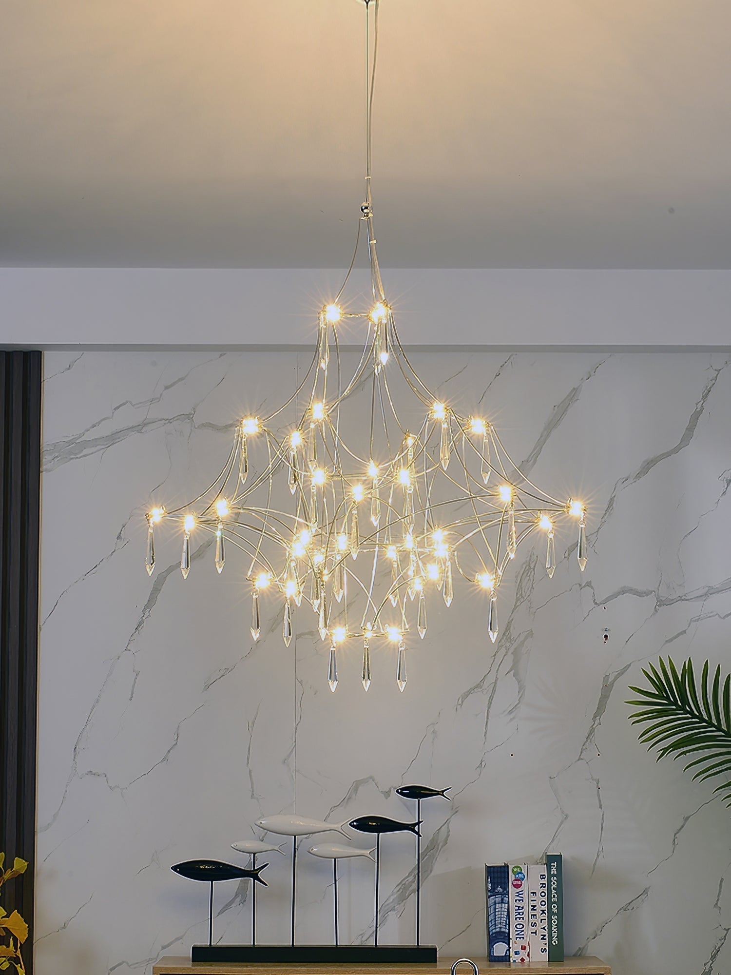 Allaeira Postmodern Luxury Crystal Chandelier - Letslighting