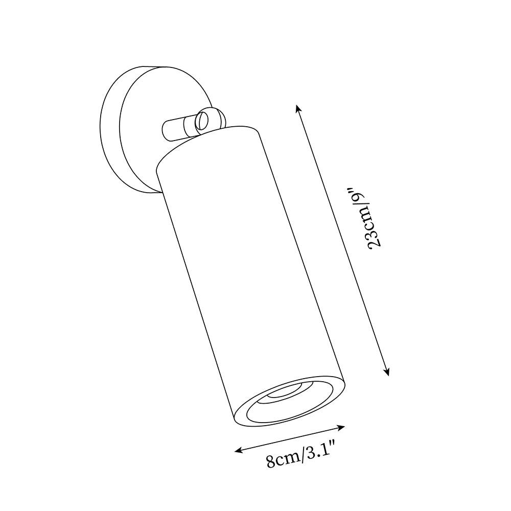 Travion Adjustable Travertine Wall Sconce - Letslighting