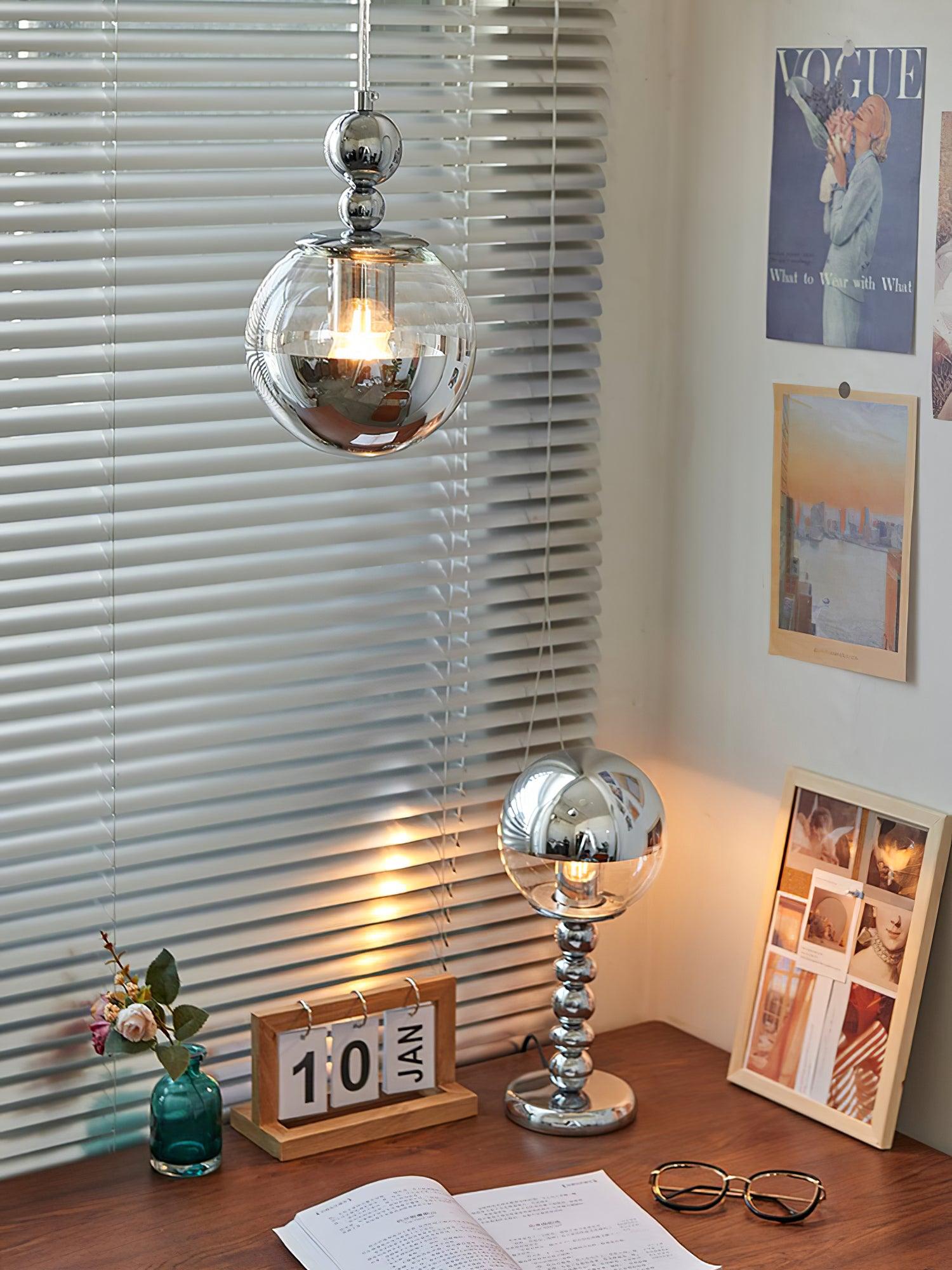 Zanorir Moderne Minimalistische Pendelleuchte aus Glas-Letslighting