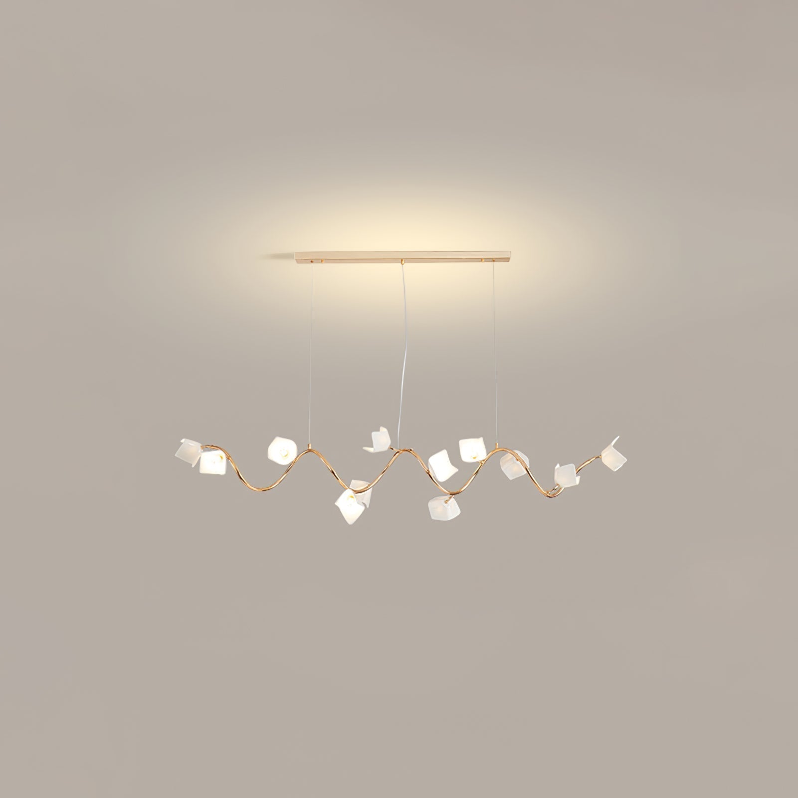 Arthearae Postmoderner Luxus-Kronleuchter aus Flora-Keramik-Letslighting