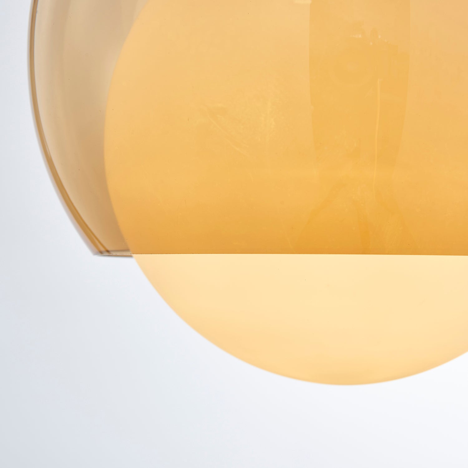 Pendelleuchte Doppelkugel Schirm Glas Modern-Letslighting