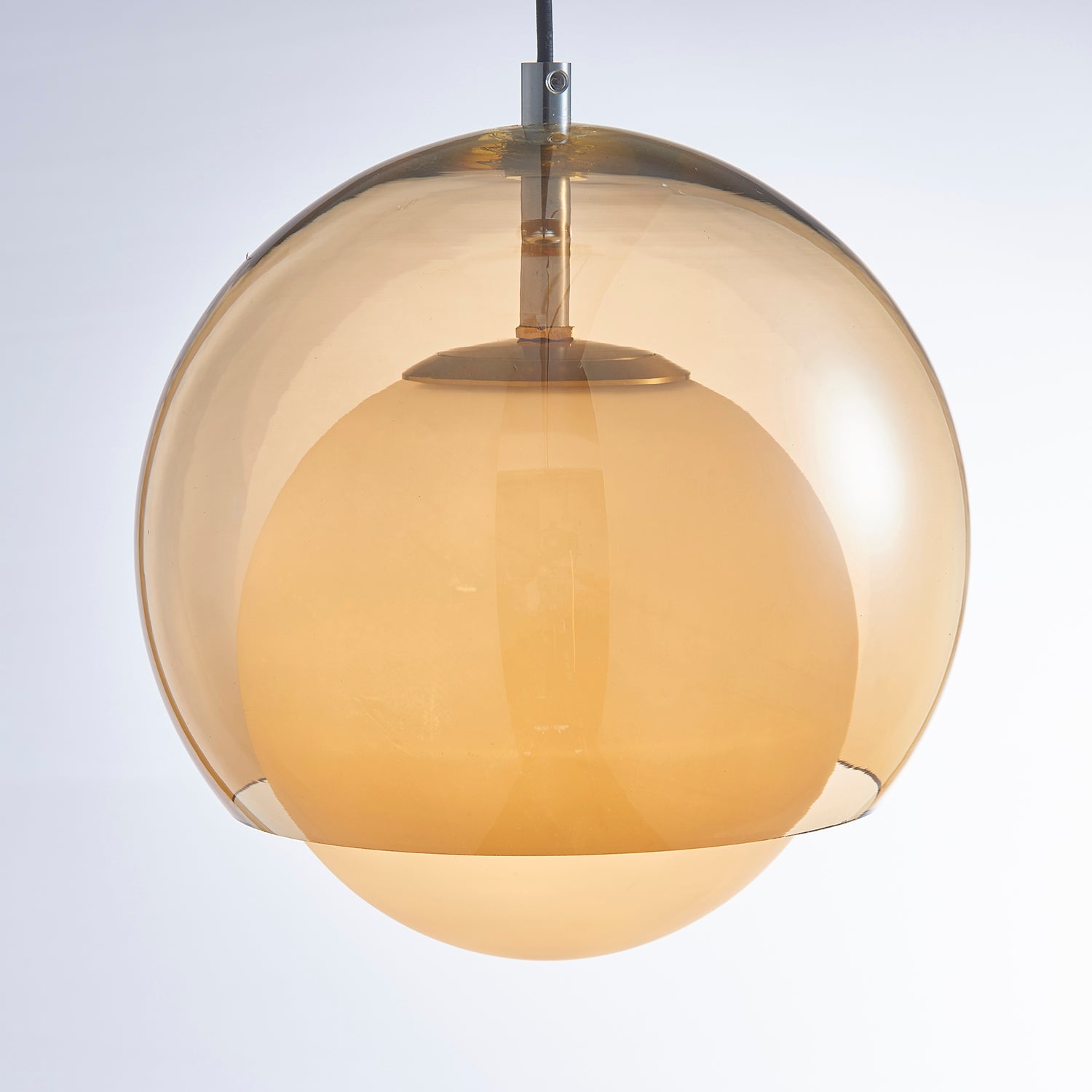 Pendelleuchte Doppelkugel Schirm Glas Modern-Letslighting