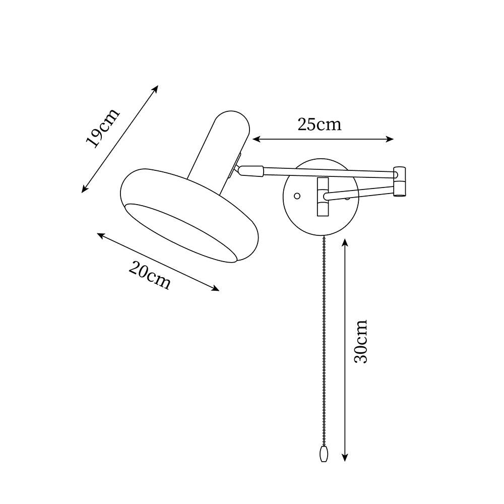 Wren Minimalist Modern Wall Lamp-Letslighting