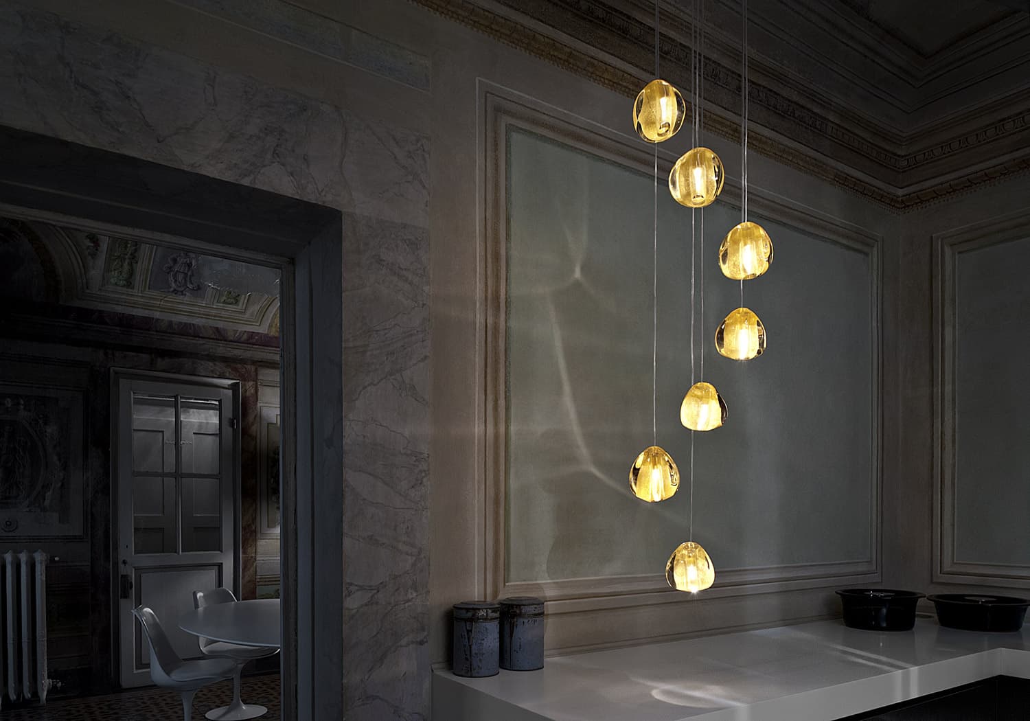 Avynor Postmoderne Luxus Kristall Pendelleuchte-Letslighting