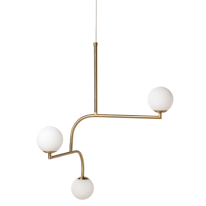 Zelireth Kronleuchter aus Messing und Glas-Letslighting