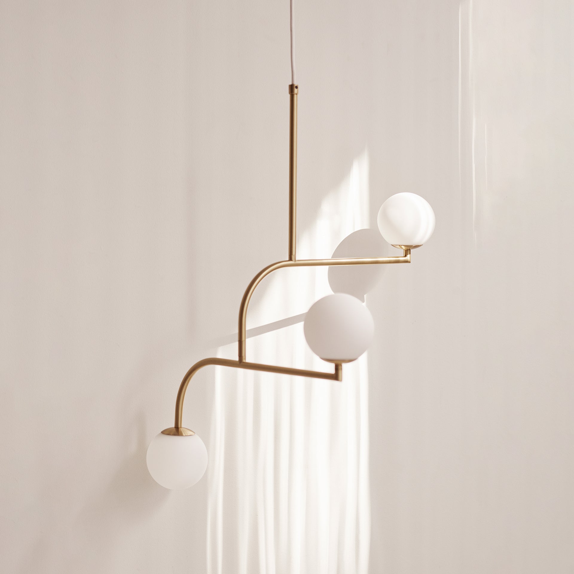 Zelireth Kronleuchter aus Messing und Glas-Letslighting