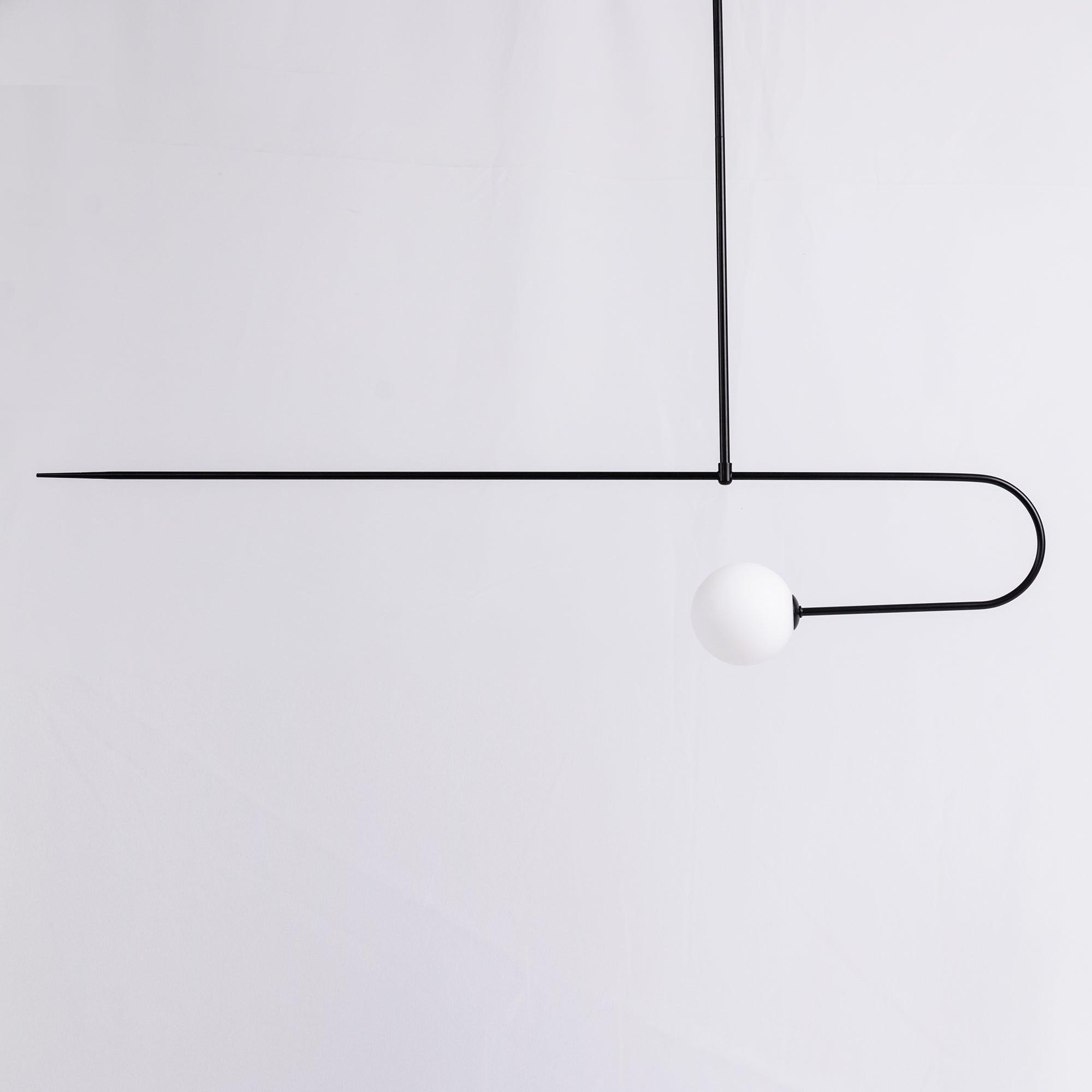 Lustra Kronleuchter Mobile Schwarz Minimalistisch-Letslighting