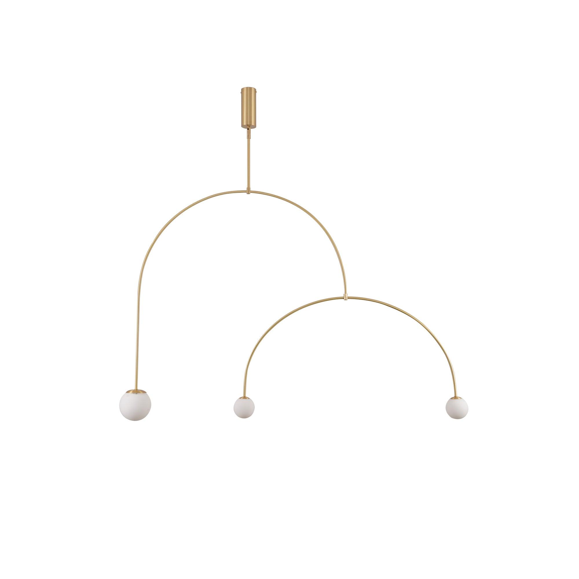 Lustra Kronleuchter Mobile Schwarz Minimalistisch-Letslighting