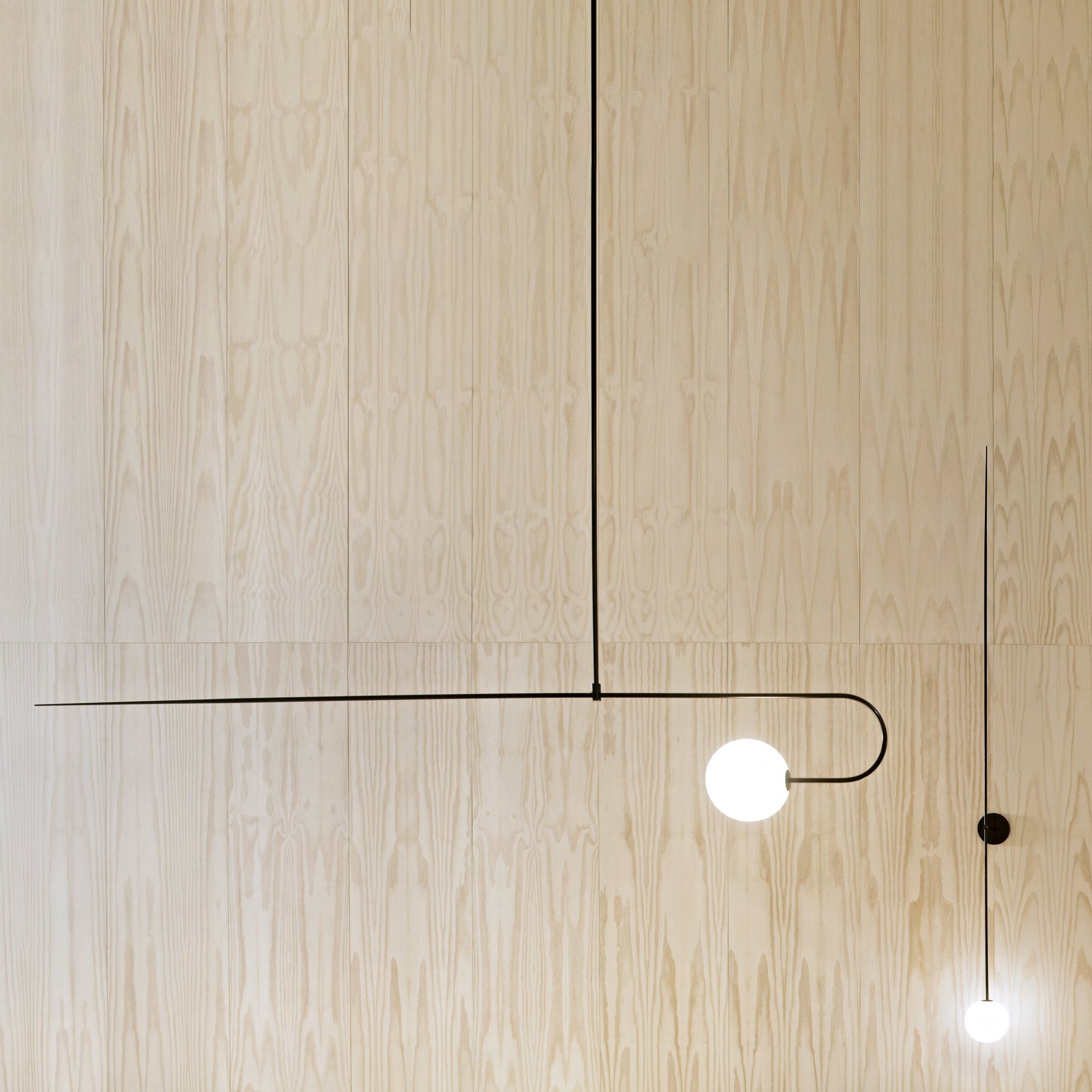 Lustra Kronleuchter Mobile Schwarz Minimalistisch-Letslighting