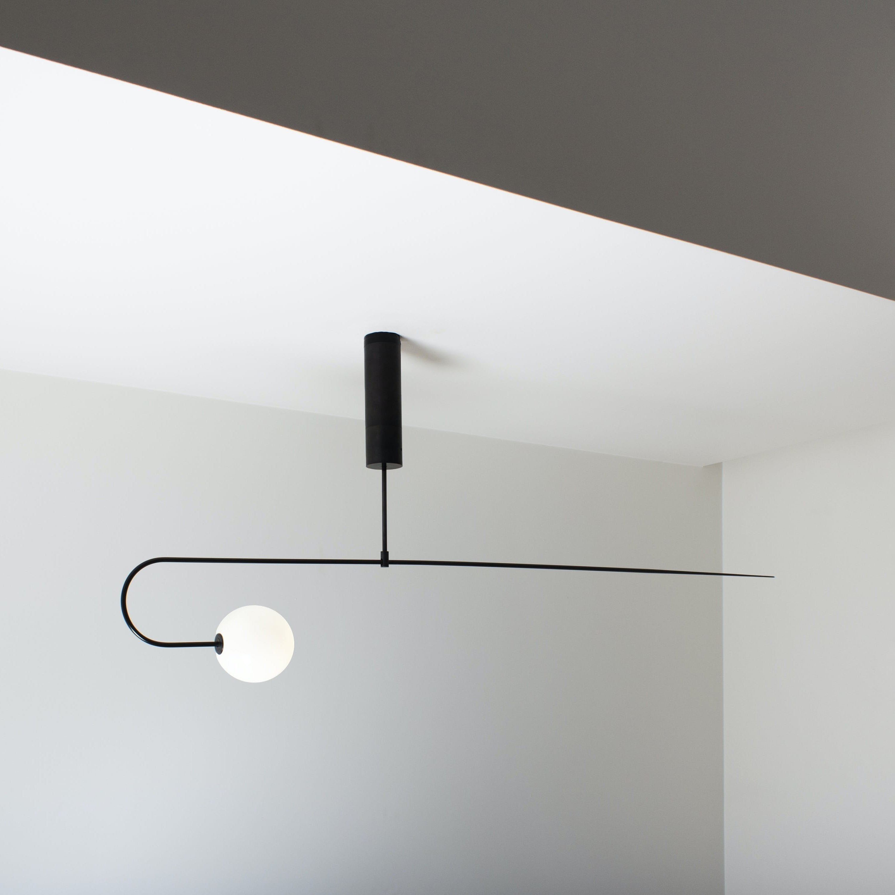 Lustra Kronleuchter Mobile Schwarz Minimalistisch-Letslighting
