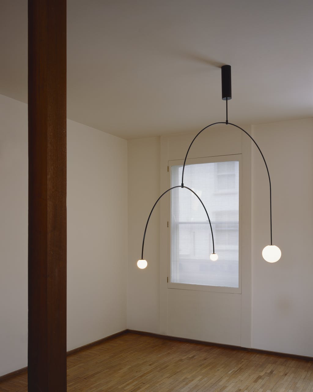 Lustra Kronleuchter Mobile Schwarz Minimalistisch-Letslighting
