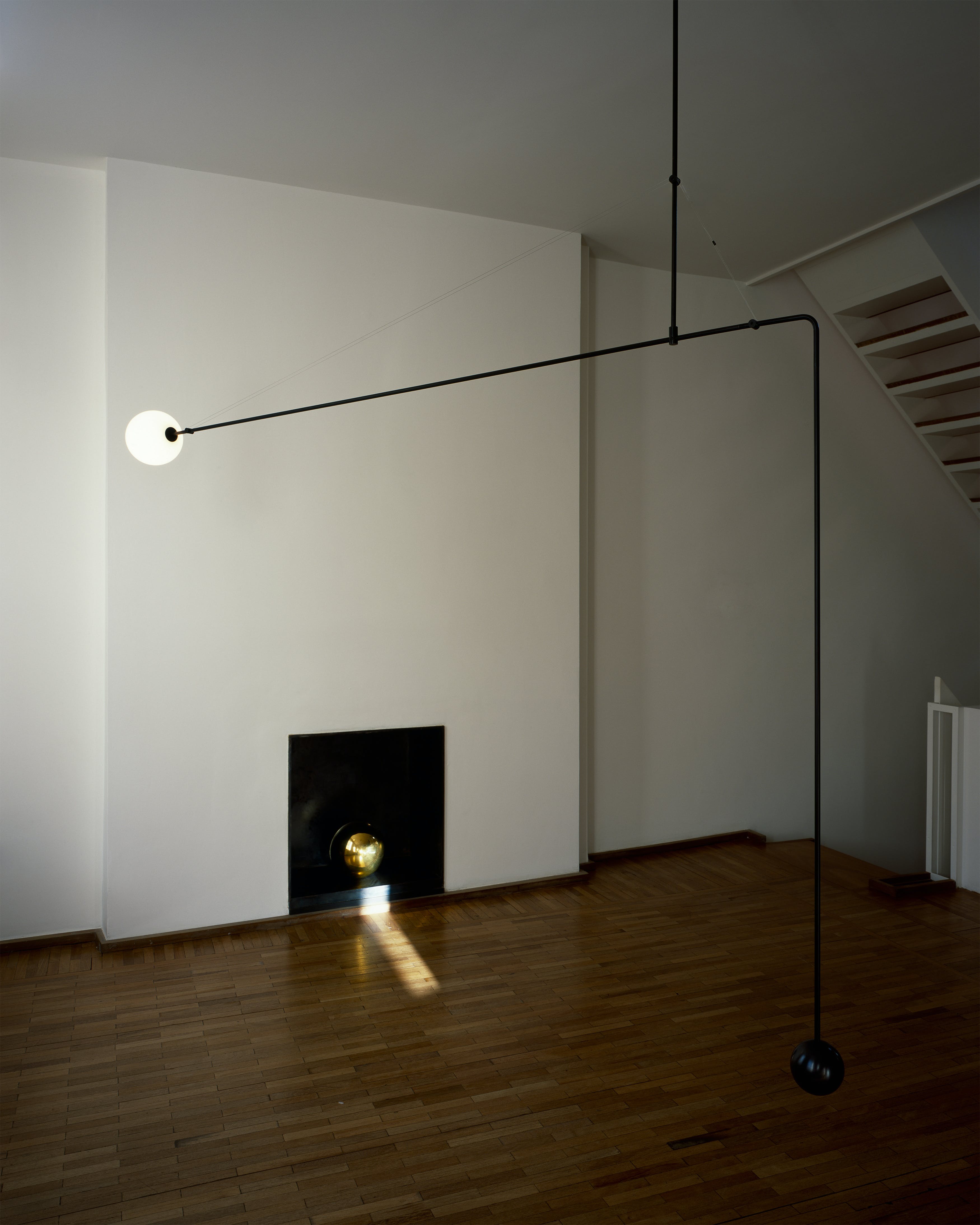 Lustra Kronleuchter Mobile Schwarz Minimalistisch-Letslighting