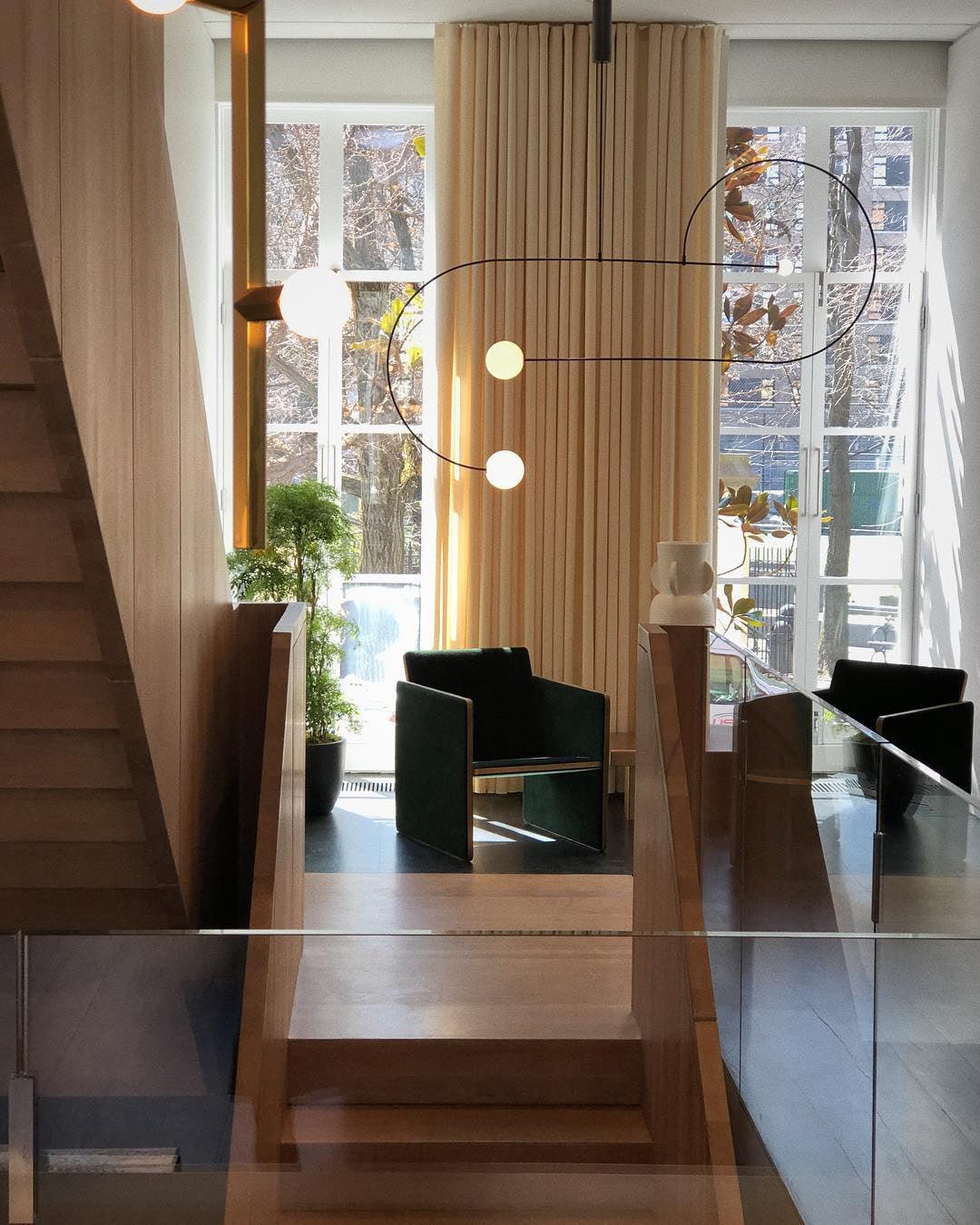 Lustra Kronleuchter Mobile Schwarz Minimalistisch-Letslighting