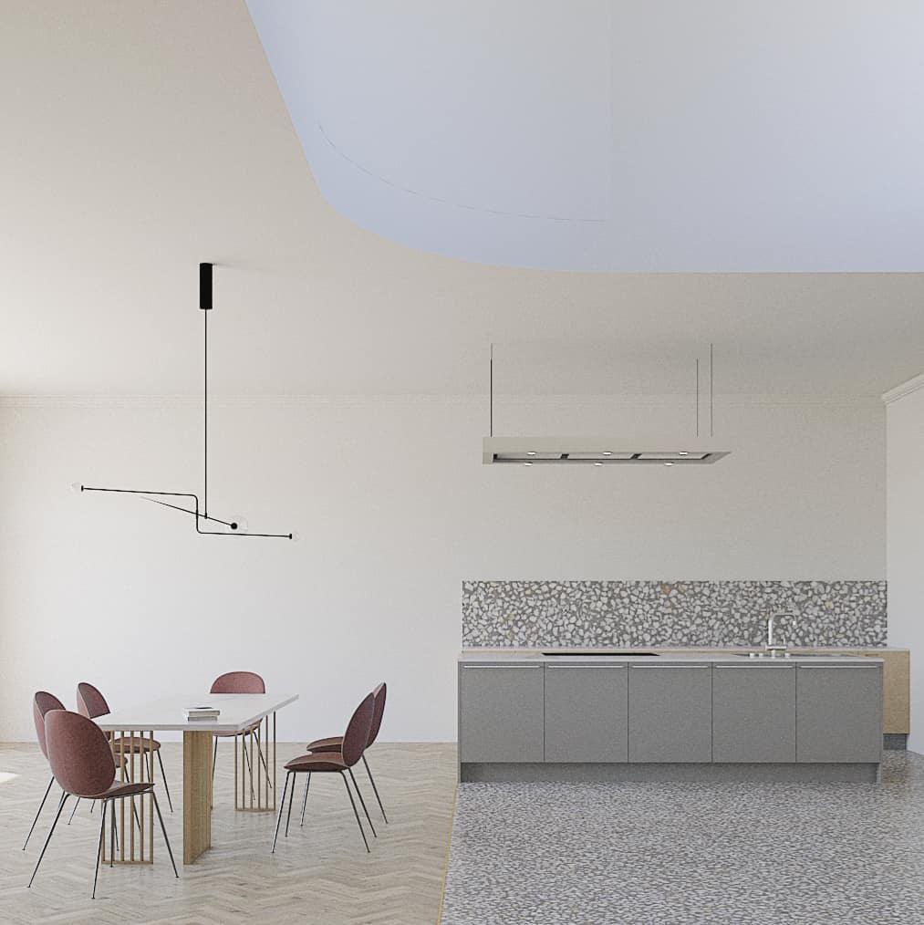Lustra Kronleuchter Mobile Schwarz Minimalistisch-Letslighting