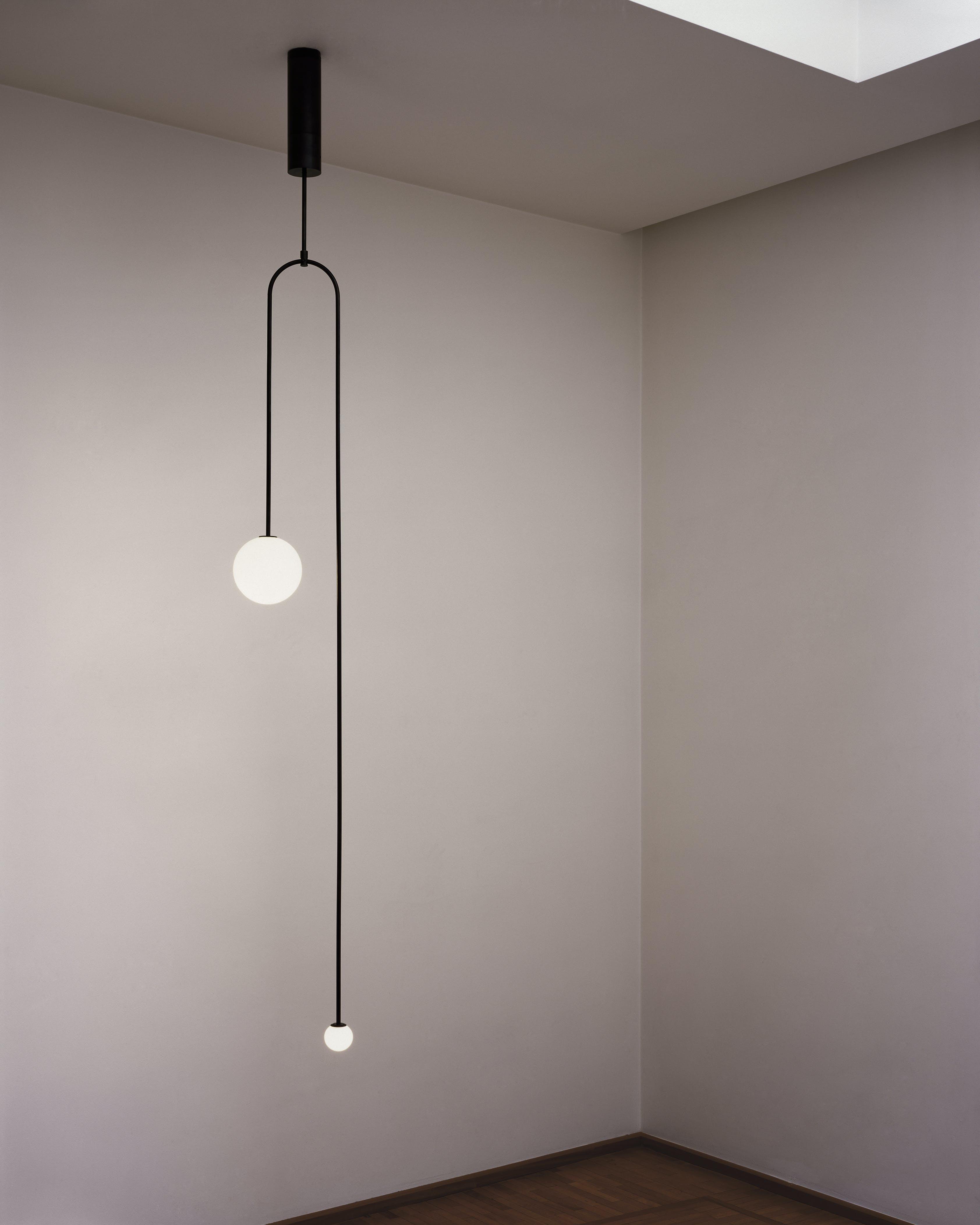 Lustra Kronleuchter Mobile Schwarz Minimalistisch-Letslighting