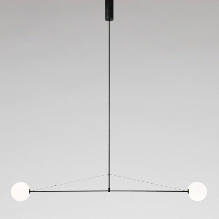 Lustra Kronleuchter Mobile Schwarz Minimalistisch-Letslighting