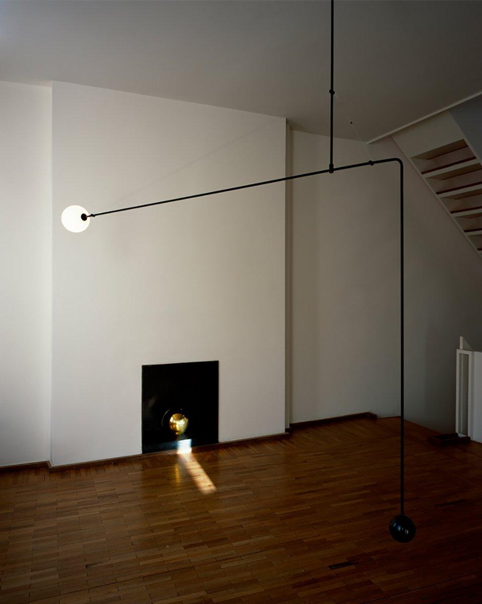 Lustra Kronleuchter Mobile Schwarz Minimalistisch-Letslighting