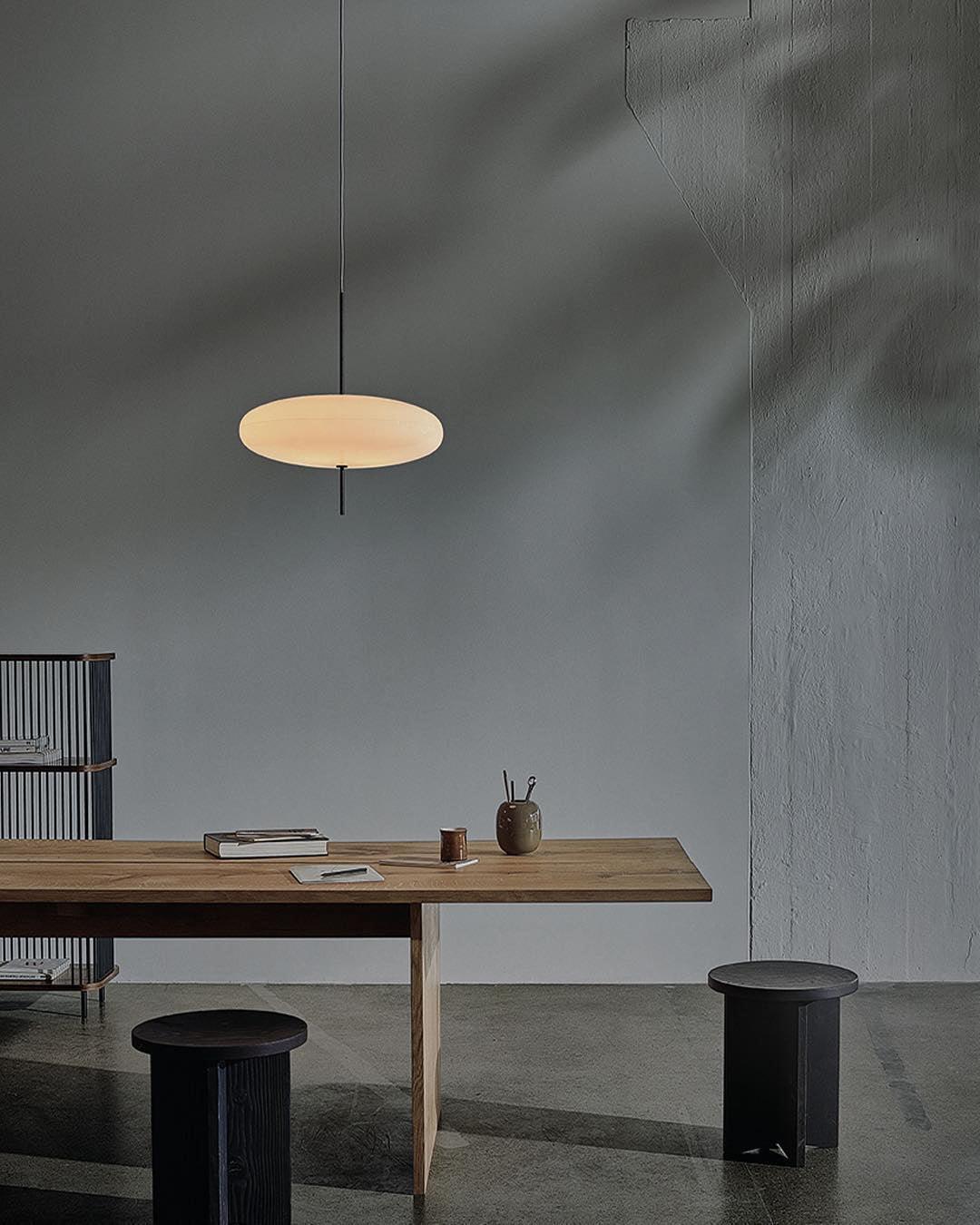 Lustra Pendelleuchte Lampe Verbunden Schwarz lackiert für Wohn Zimmer-Letslighting
