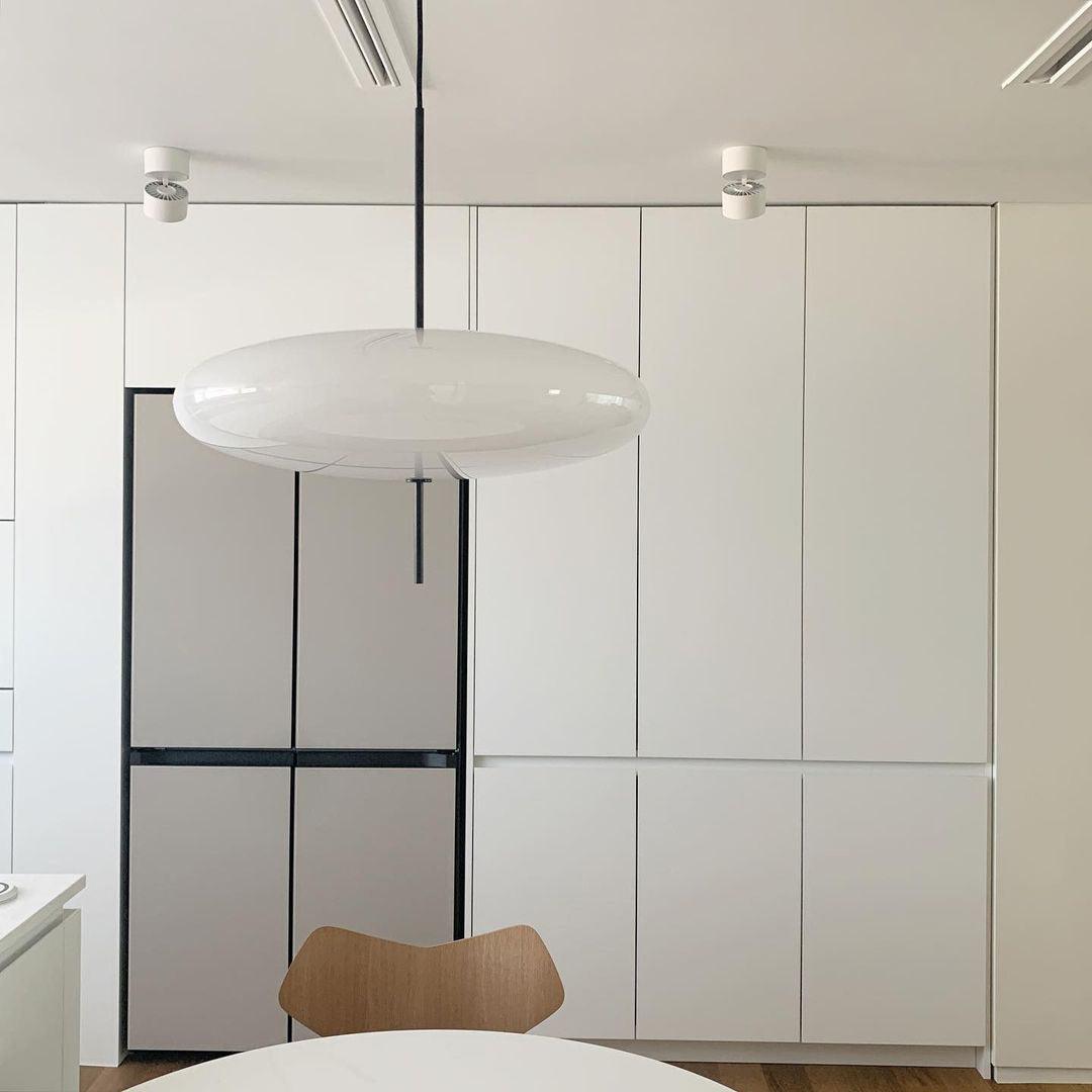 Lustra Pendelleuchte Lampe Verbunden Schwarz lackiert für Wohn Zimmer-Letslighting