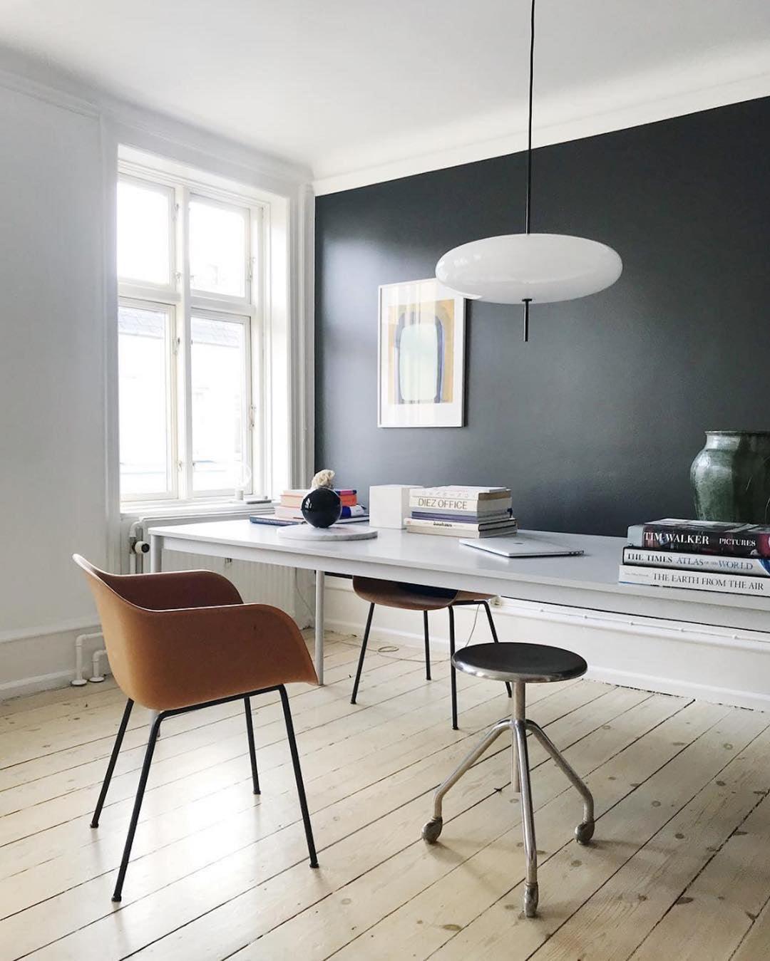 Lustra Pendelleuchte Lampe Verbunden Schwarz lackiert für Wohn Zimmer-Letslighting