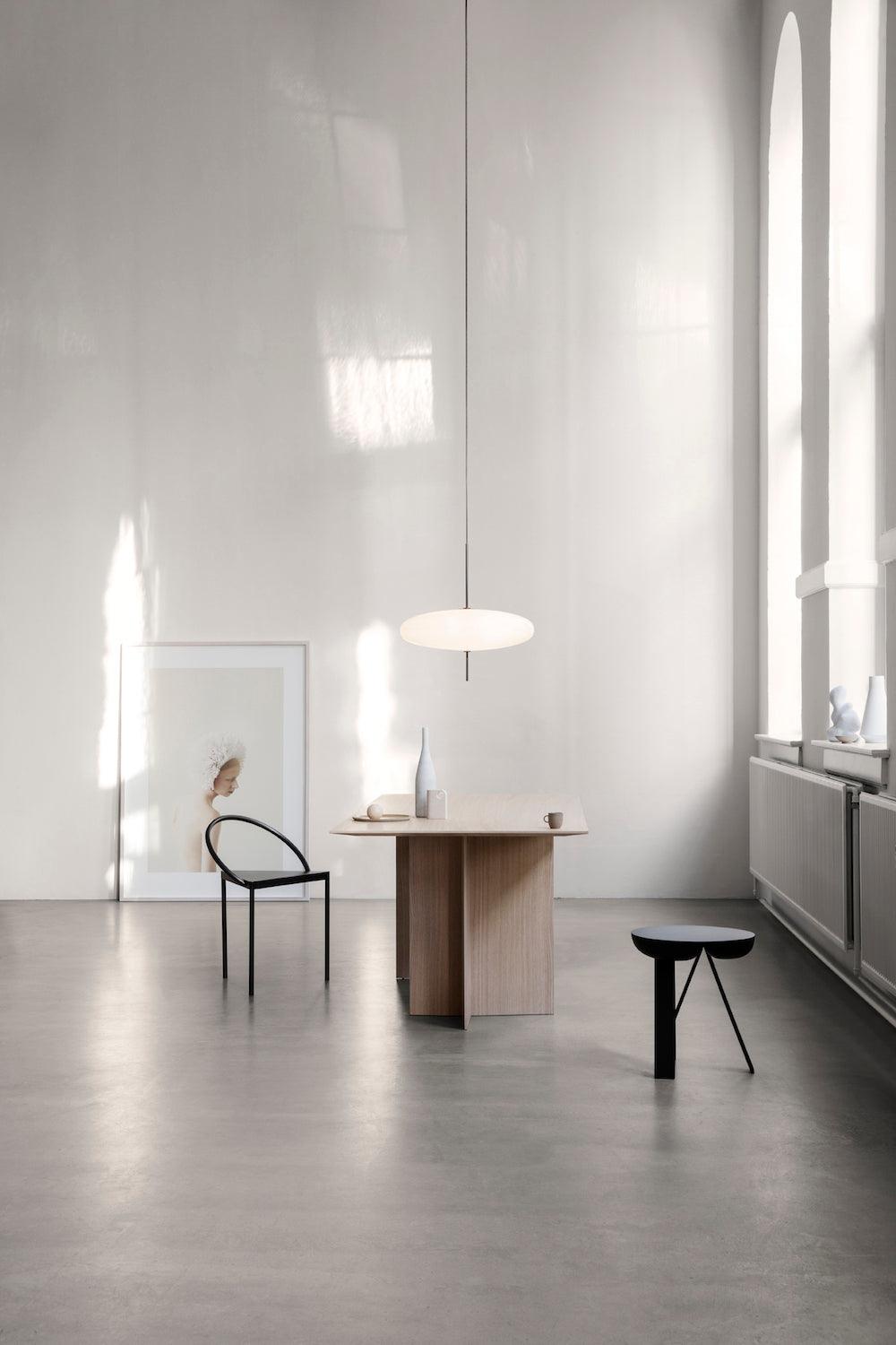 Lustra Pendelleuchte Lampe Verbunden Schwarz lackiert für Wohn Zimmer-Letslighting