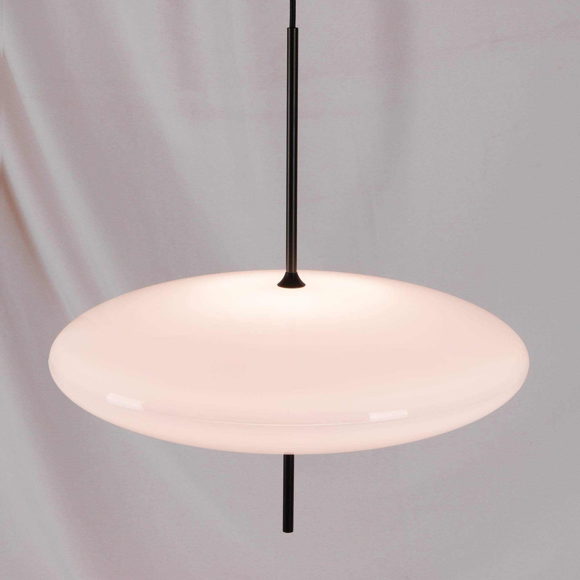 Lustra Pendelleuchte Lampe Verbunden Schwarz lackiert für Wohn Zimmer-Letslighting