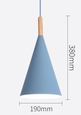 Arisha Modern LEDPendelleuchte Farbig Schlaf/Wohnzimmer Holz