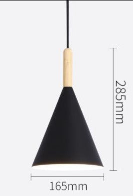 Arisha Modern LEDPendelleuchte Farbig Schlaf/Wohnzimmer Holz
