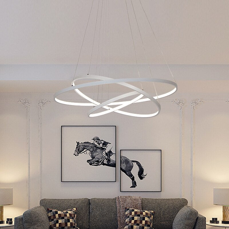 Arisha Modern LED Pendelleuchte Metall Silikon Schlafzimmer Wohnmzimmer