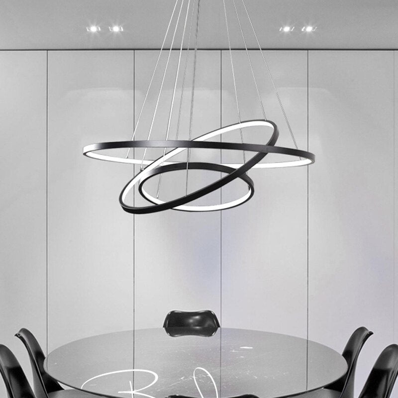 Arisha Modern LED Pendelleuchte Metall Silikon Schlafzimmer Wohnmzimmer