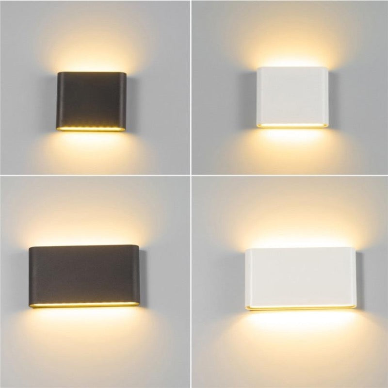 Modern Led Waterproof Outdoor Up Down Wall Lamp