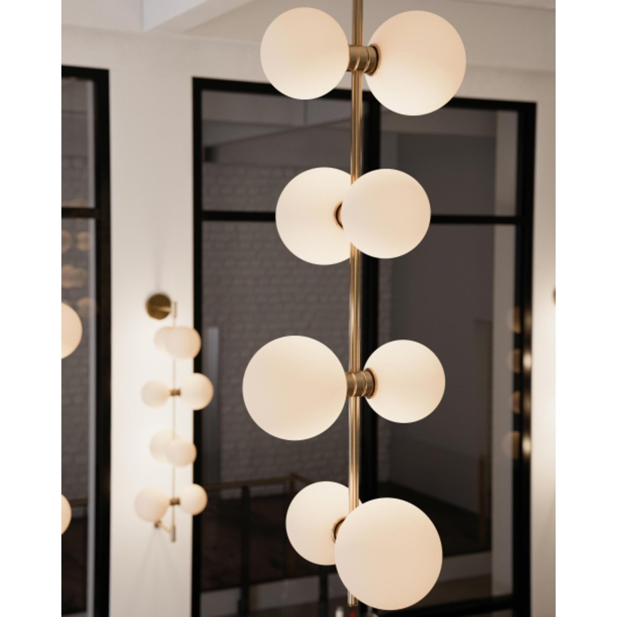 Zelirila Art Schiene Glas Pendelleuchte-Letslighting