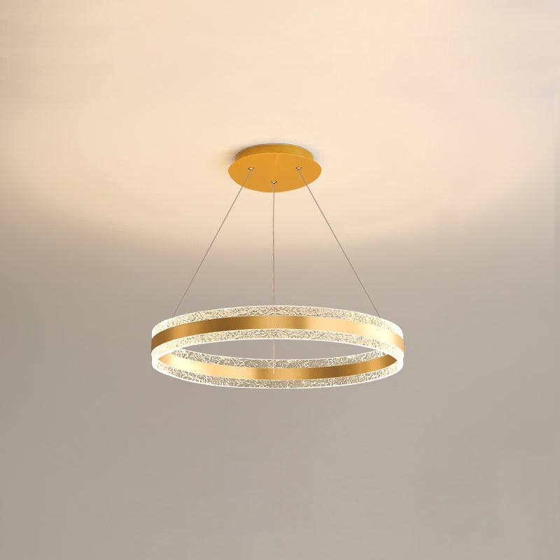 Lustra Pendelleuchte Modern LED Kreisringe-Letslighting