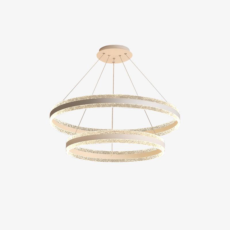 Lustra Pendelleuchte Modern LED Kreisringe-Letslighting