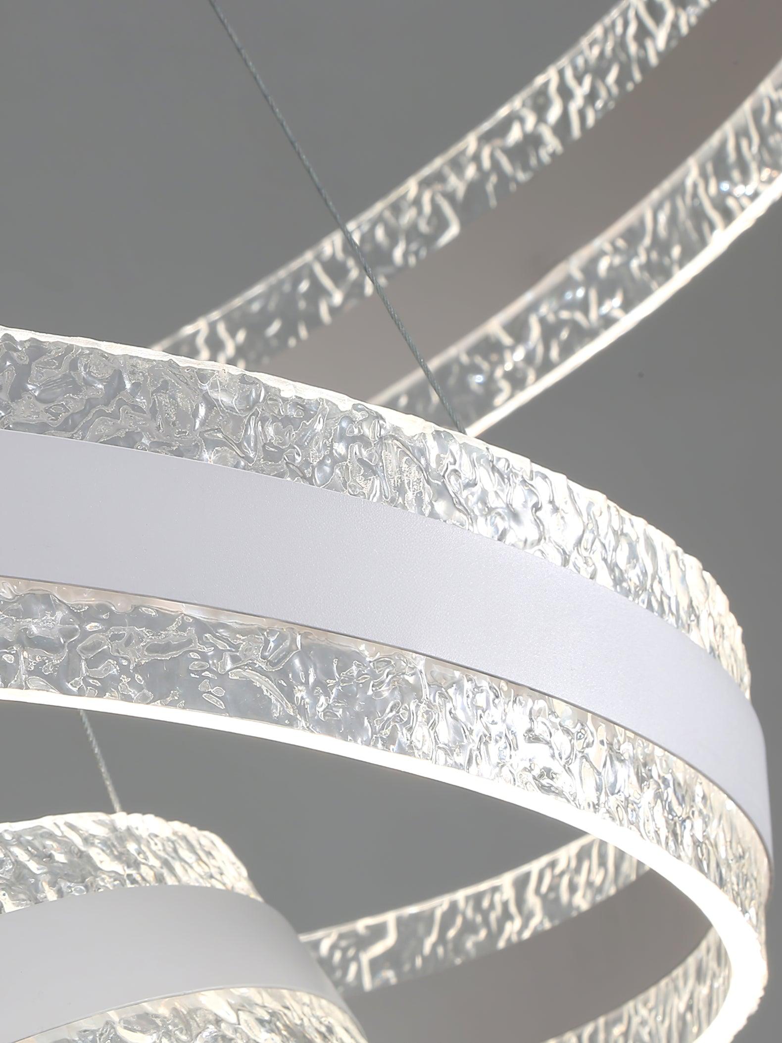 Lustra Pendelleuchte Modern LED Kreisringe-Letslighting