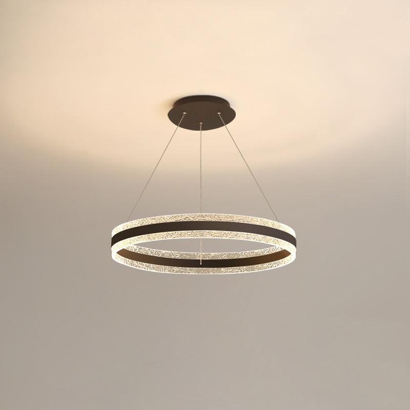 Lustra Pendelleuchte Modern LED Kreisringe-Letslighting