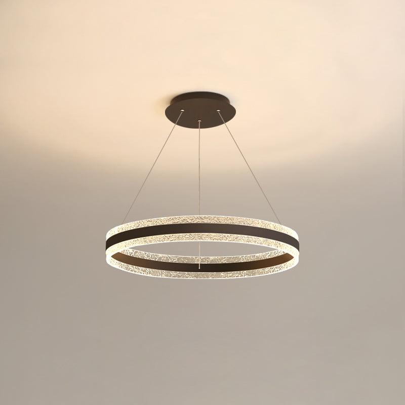 Lustra Pendelleuchte Modern LED Kreisringe-Letslighting