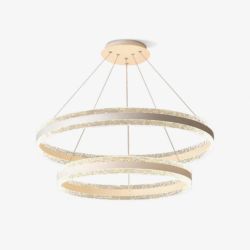 Lustra Pendelleuchte Modern LED Kreisringe-Letslighting