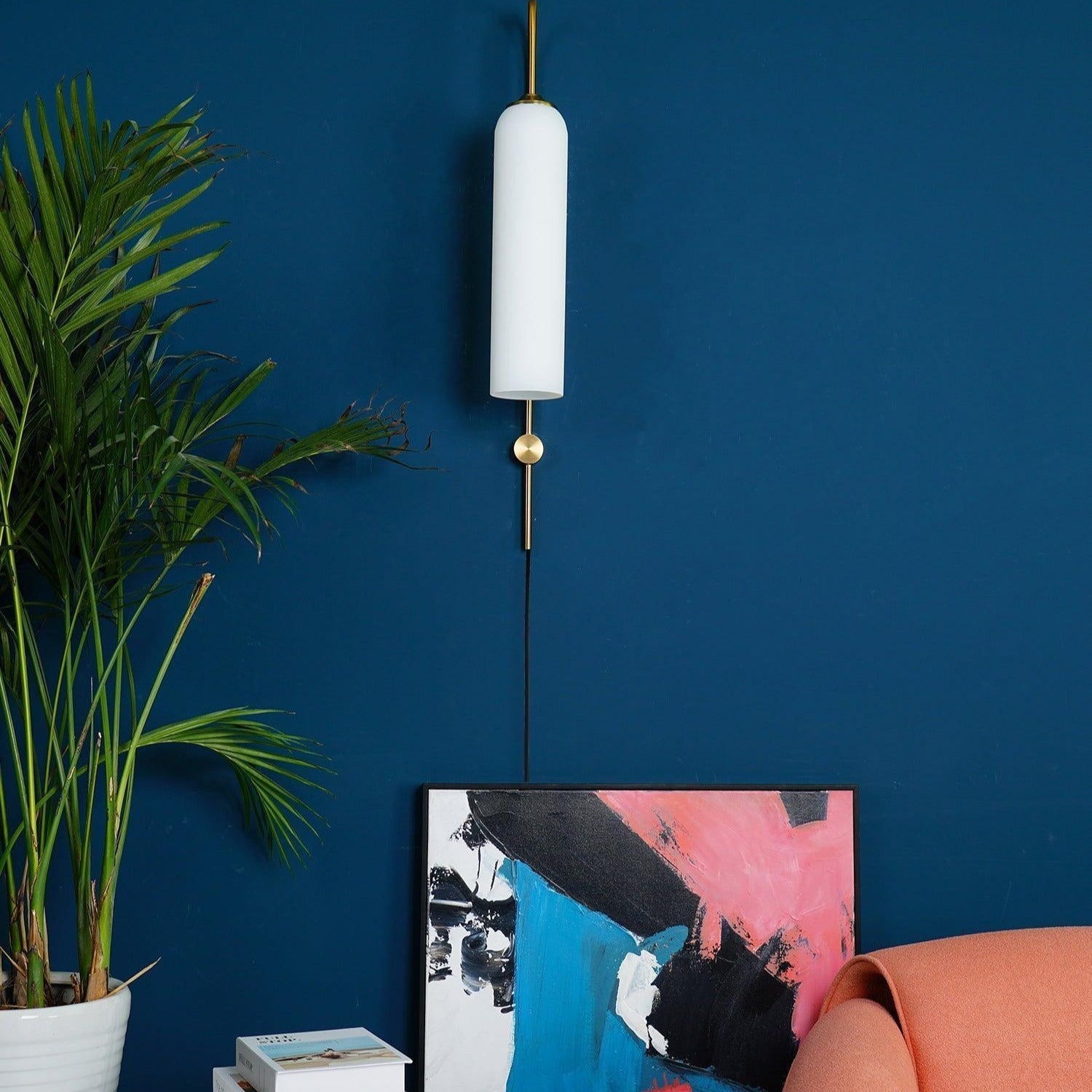 Talor Moderne Glas-Wandleuchte